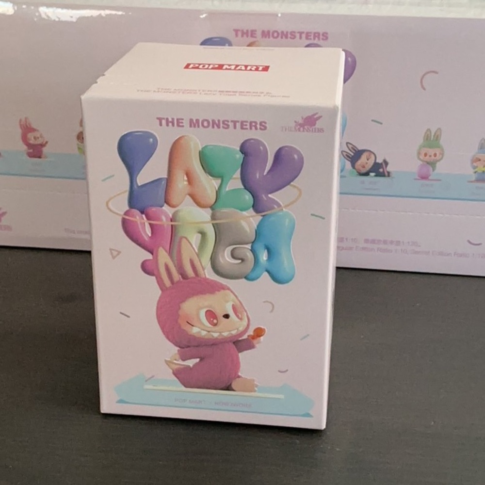 Labubu “The Monsters” Lazy Yoga Figure - Individual Box